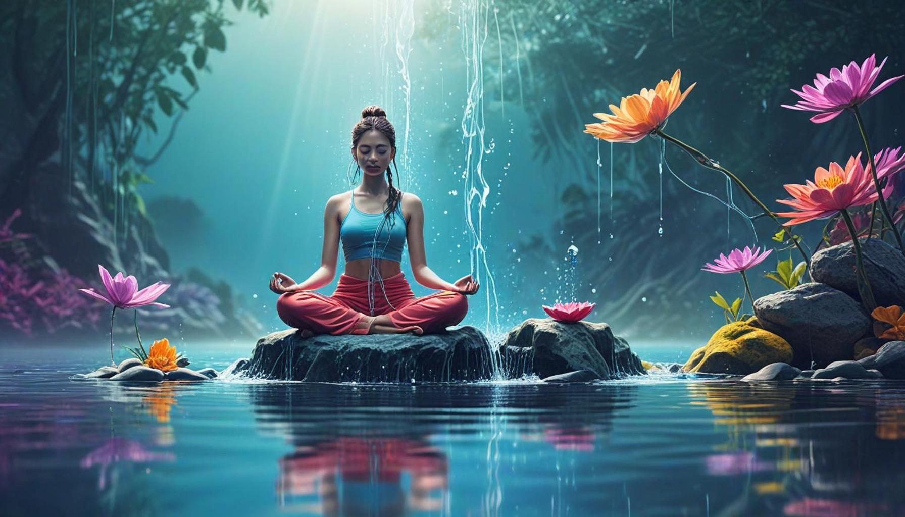 The Connection Between Water Sounds and Meditation: How to Create an Emotional Balance State