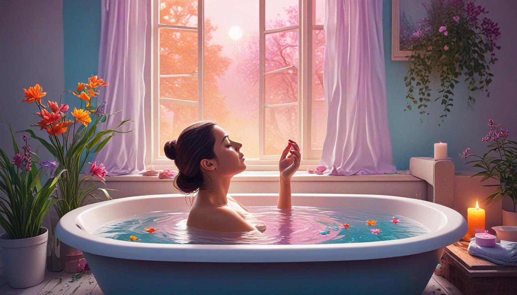 Breathing Practices During Bath Meditation to Enhance Mental Clarity and Emotional Well-Being