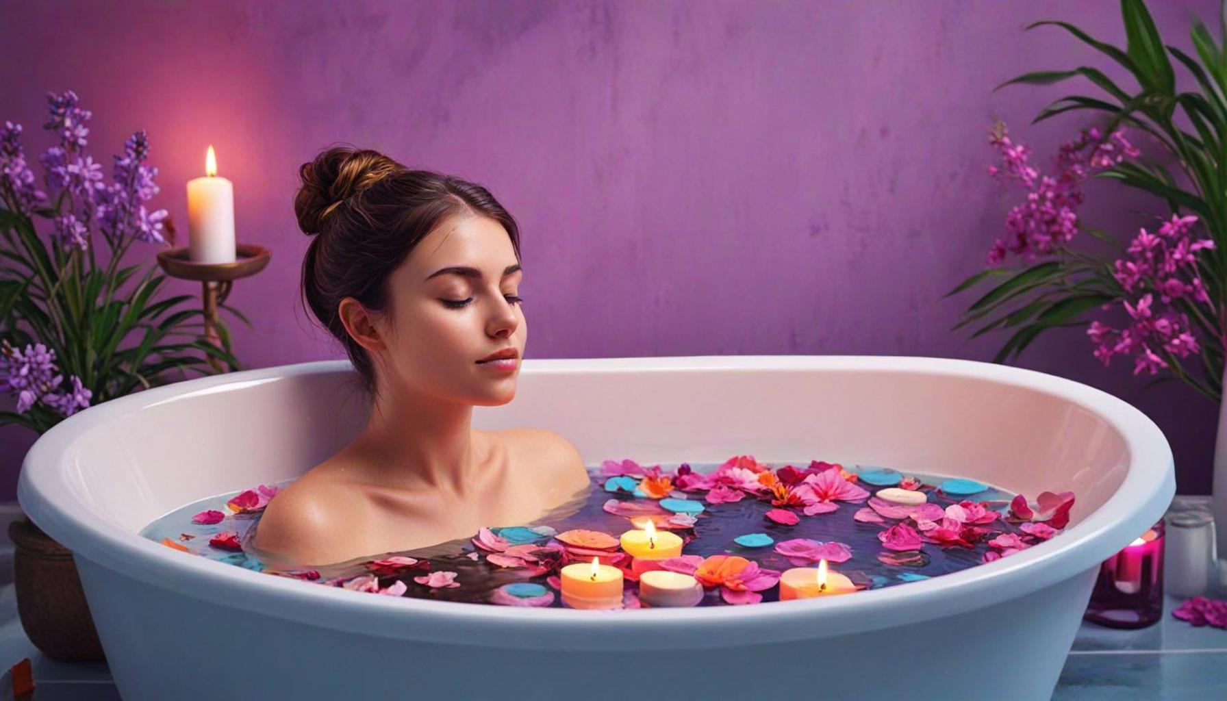 Using Aromatherapy During Meditation in the Bath to Enhance Emotional Harmony