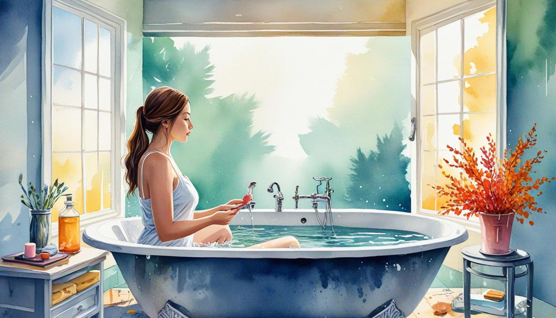 The Role of Visualization in Bath Meditation: Techniques to Calm the Mind and Reduce Anxiety