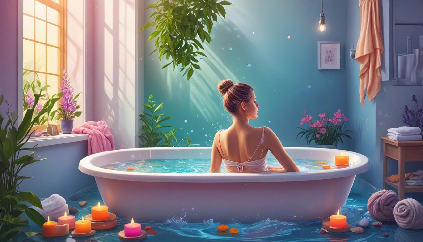 Benefits of Meditation in Bathing for Stress and Anxiety