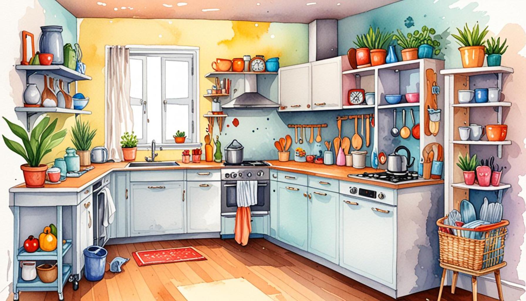 Daily Use Decluttering Tips Organize Kitchen Bedroom and Living Room
