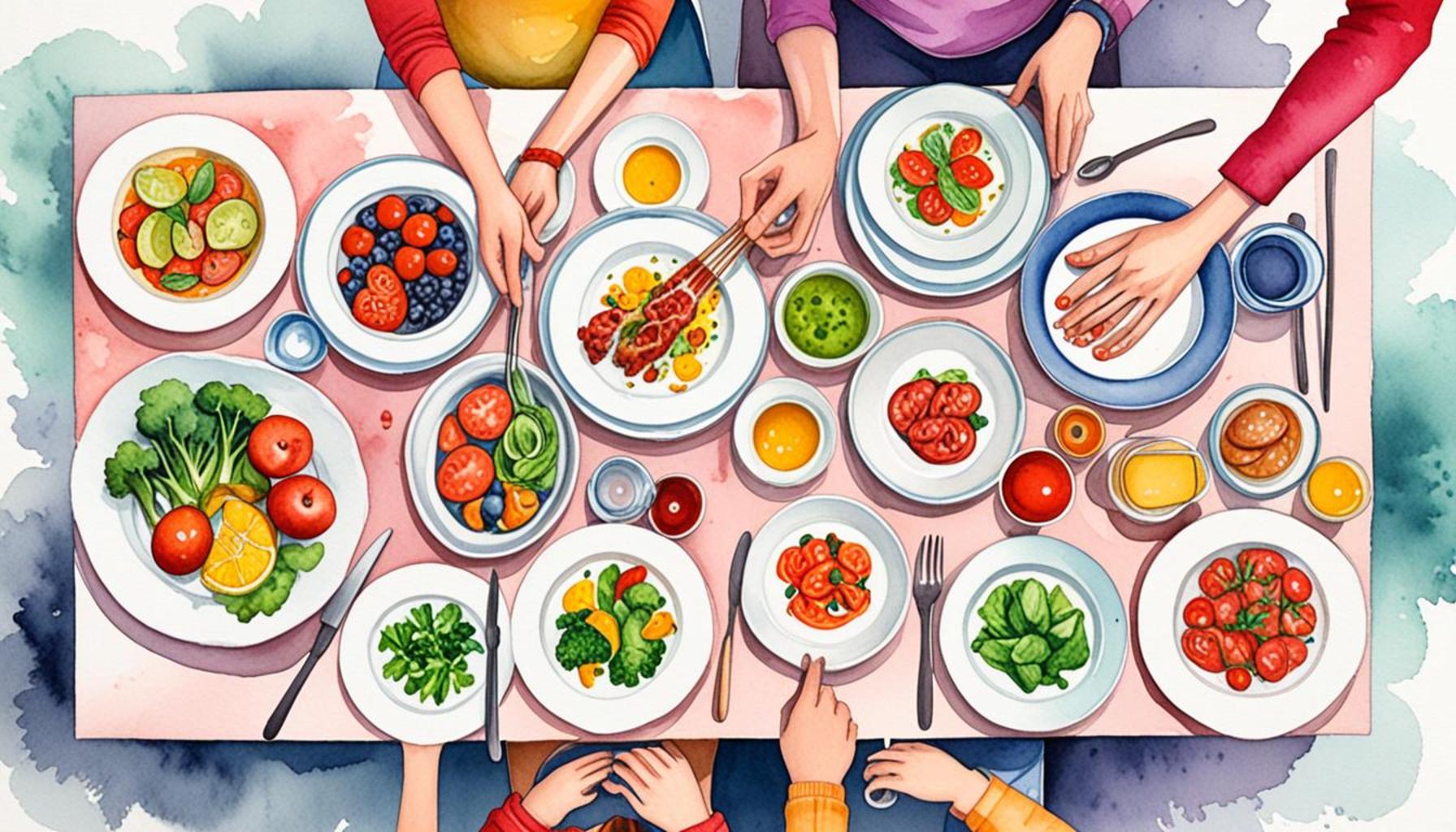 How to Practice Mindful Living During Family Mealtimes