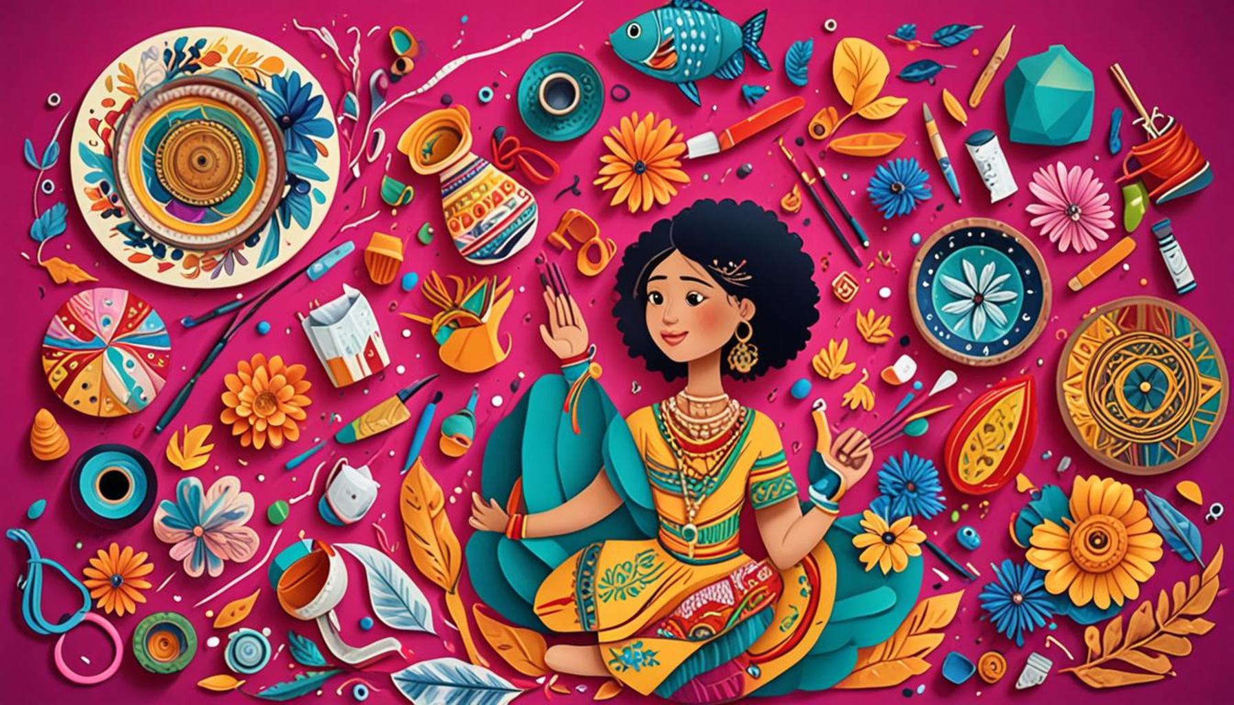 Exploring Cultural Diversity Through Handicrafts: Techniques and Traditions from Different Regions