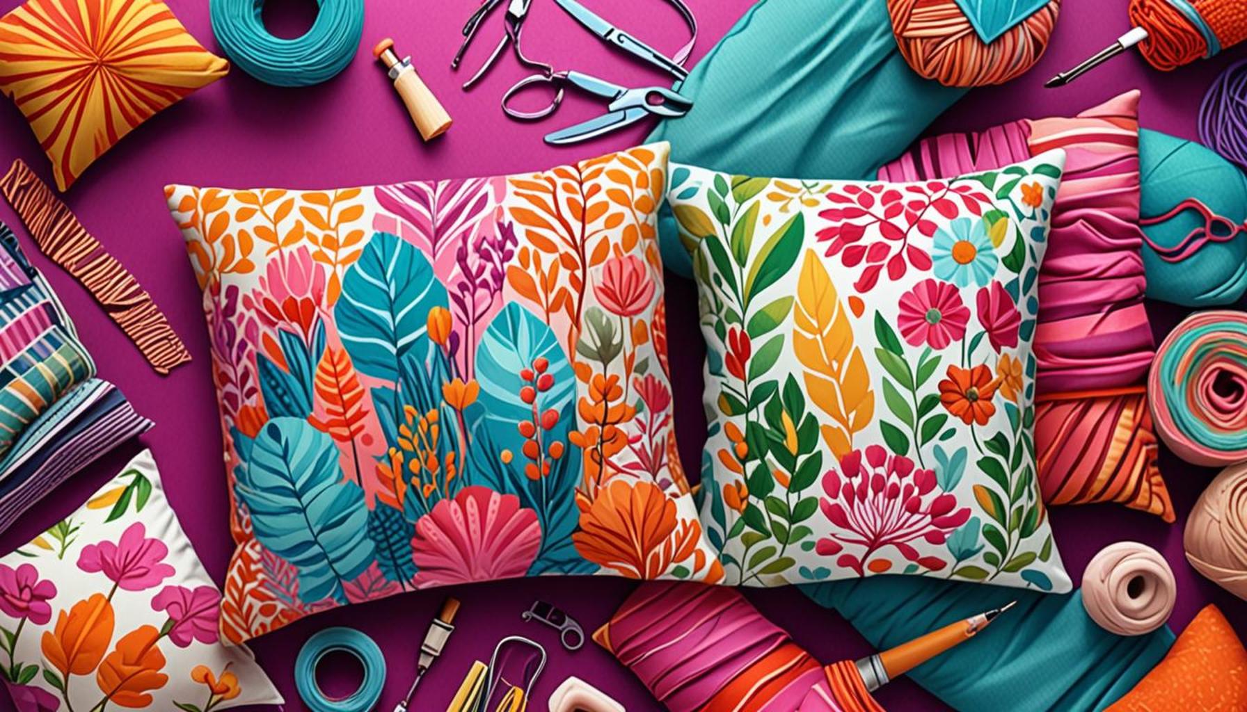 DIY Textile Craft: Creating Custom Cushions and Fabrics for Your Home